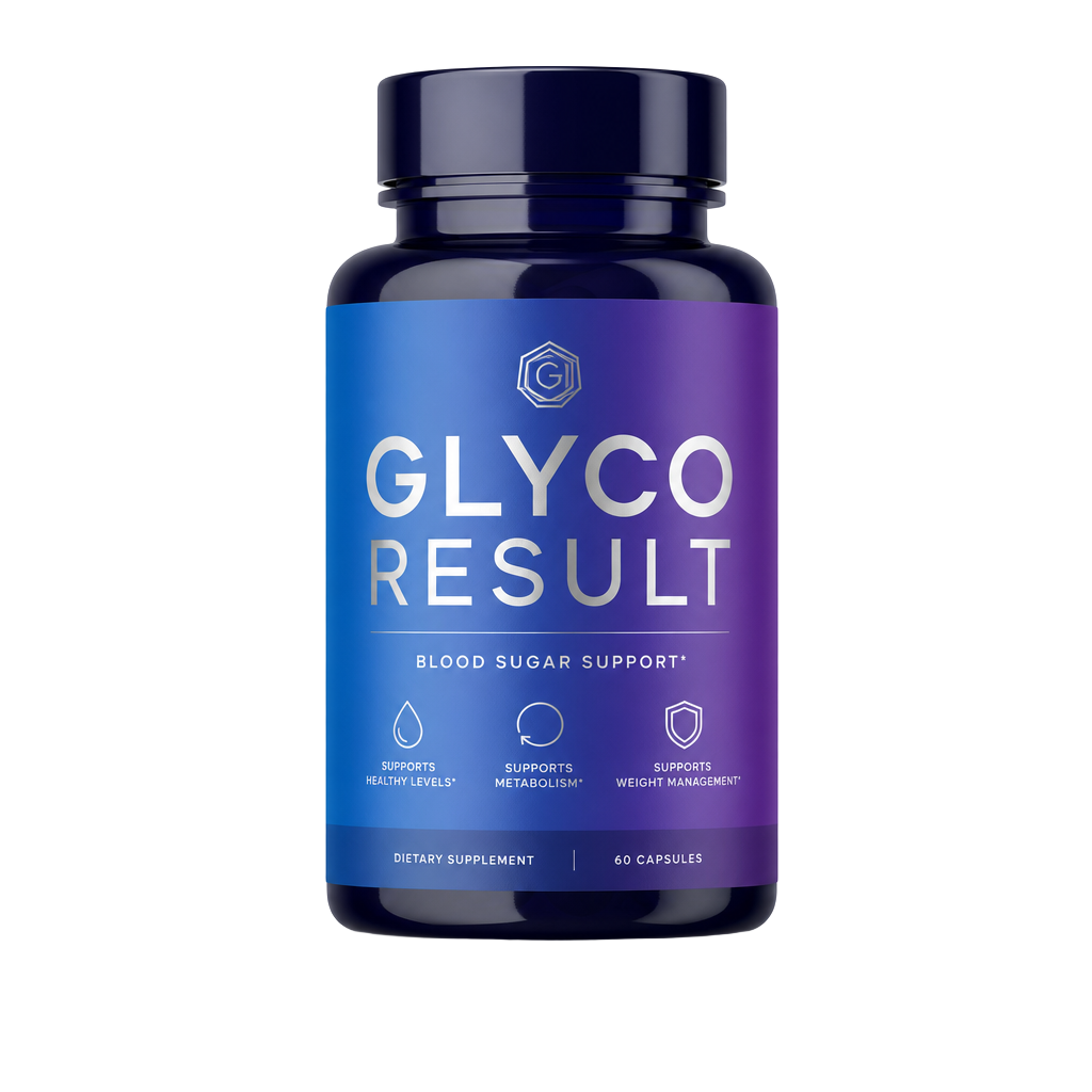 Glyco Result natural male enhancement supplement bottle